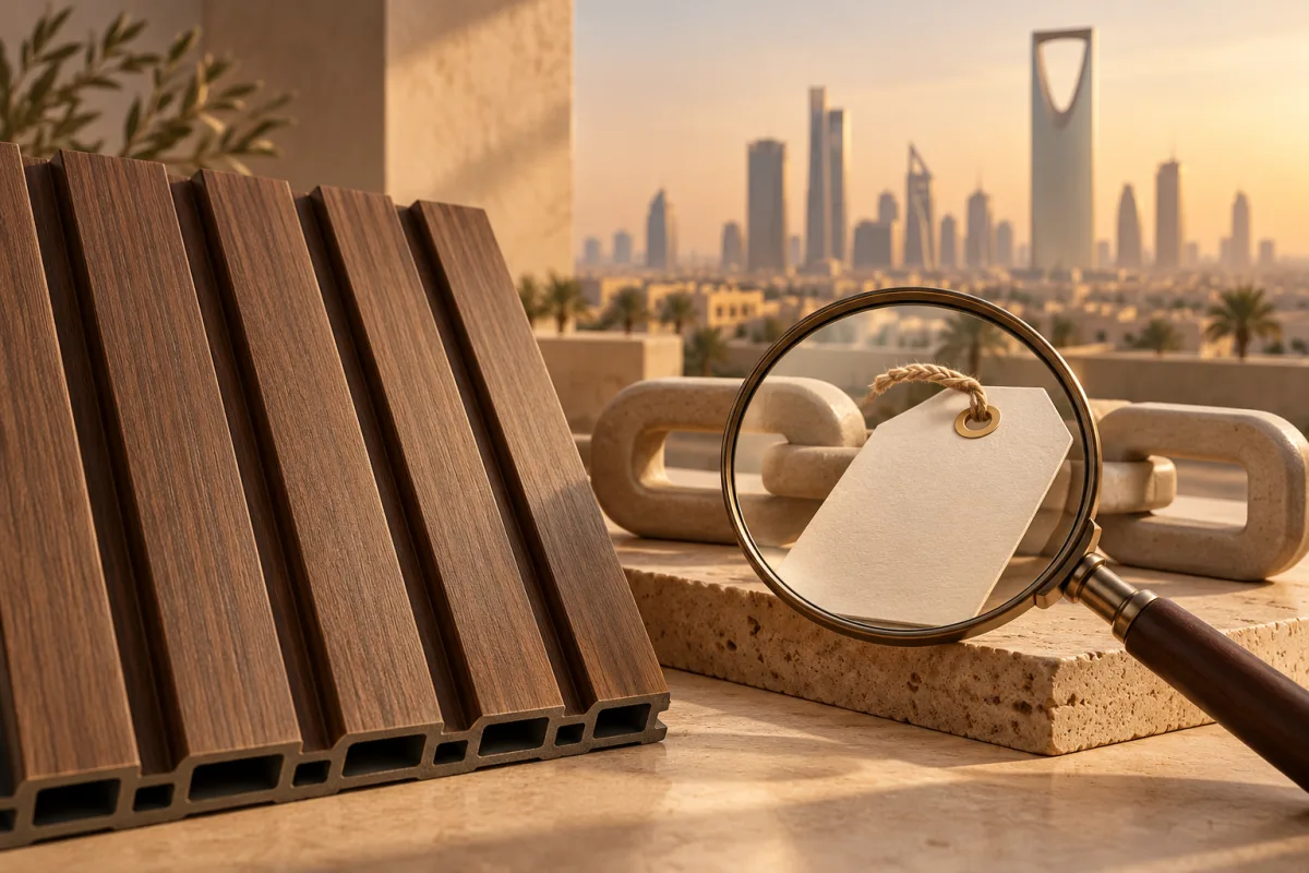 Paneles WPC en Arabia Saudita: qué revisar si el proyecto solicita FSC