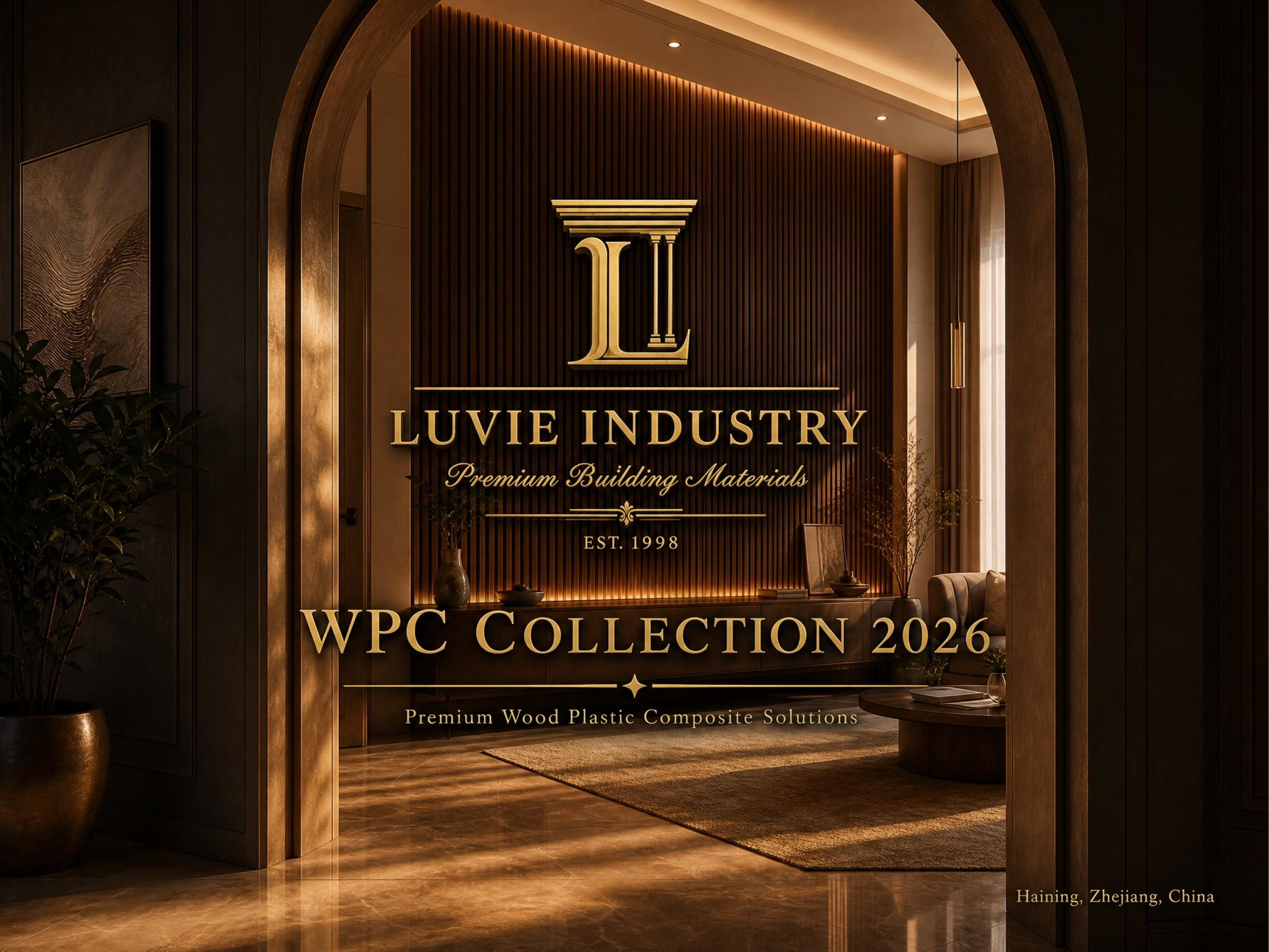 Luvie WPC Collection 2026 catalog cover